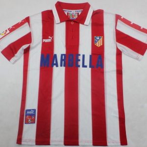 Atlético Madrid 1997/98 Retro Jersey | Classic Football Shirt Worn by Vieri