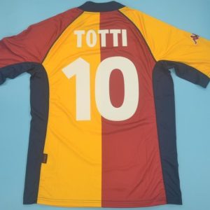 AS Roma 2001-2002 Home Jersey